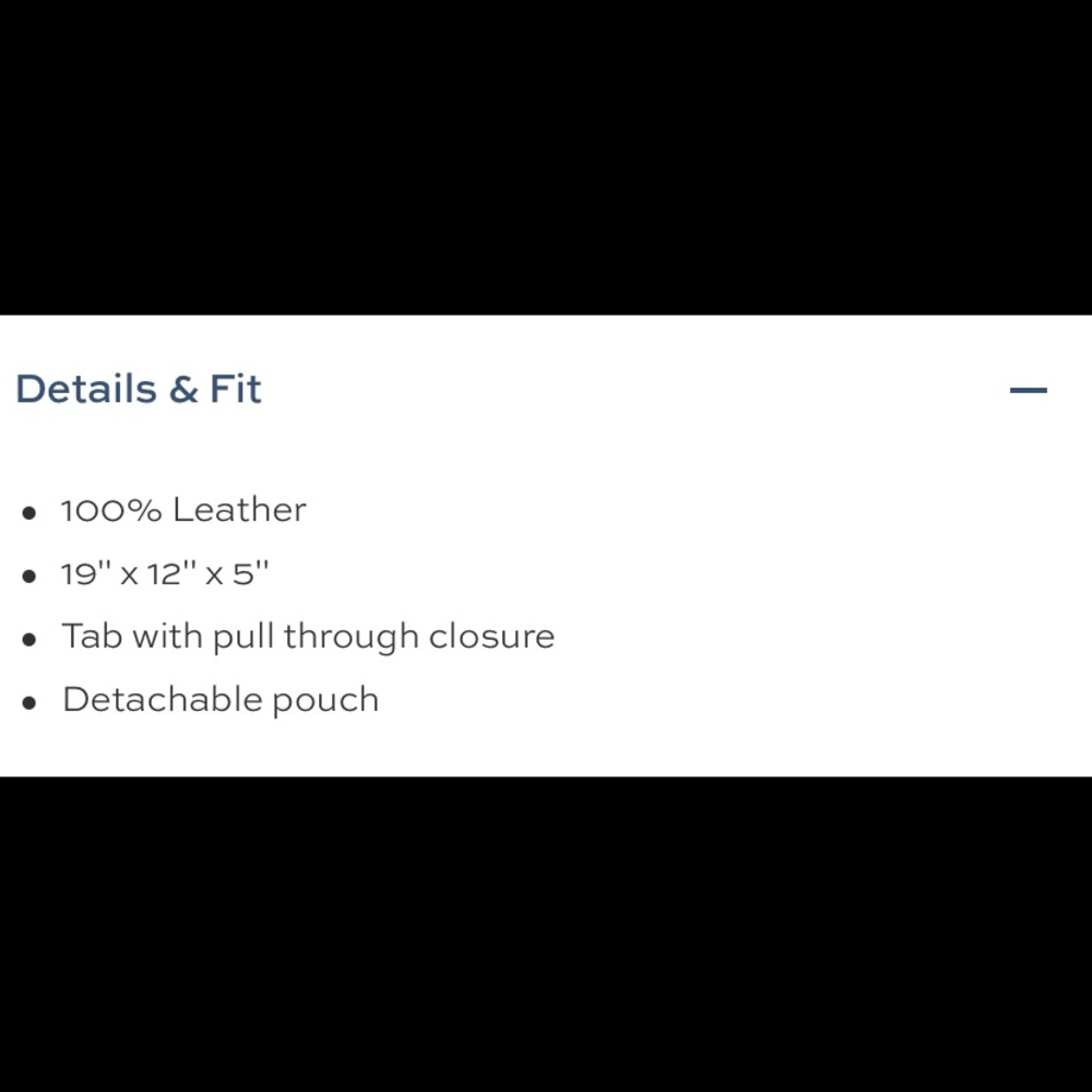 NWT Draper James Leather Reversible Tote - Picture 3 of 3